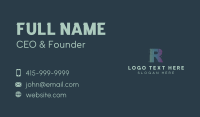 R Business Card example 4