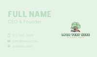 Sustainable Tree Landscaping Business Card