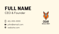 Cooking Spatula Flame Business Card