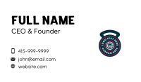 Powerlifting Business Card example 3