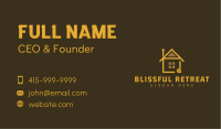 House Builder Construction Business Card