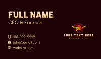 Spartan Warrior Spear Business Card