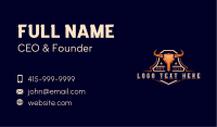 Bull Ranch Steakhouse Business Card