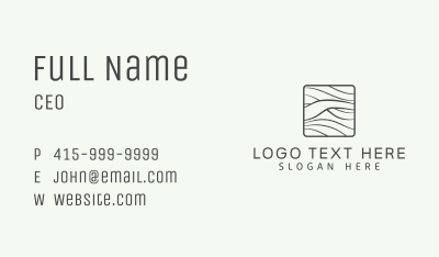 Creative Wave Biotech Business Card Image Preview