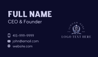 Chess King Game Business Card Design