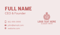 Perfumer Business Card example 4