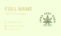 Recreational Drug Marijuana Business Card Design