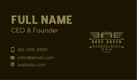 Workout Business Card example 2