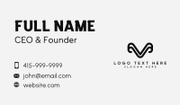 Monochrome Business Card example 2