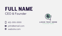 Mic Chat Media Podcast Business Card