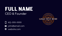 Premium Vine Crest Business Card