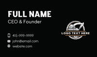 Bulldozer Industrial Machinery Business Card