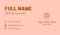 Astrologist Business Card example 3