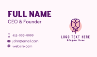 Rose Flower Garden Business Card Design