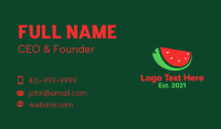 Fruitarian-diet Business Card example 4