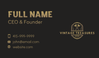 Vintage Hammer Builder Business Card Image Preview