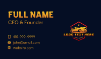 Car Detailing Garage Business Card