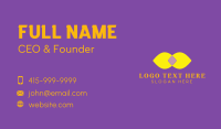 Lemon Lip Cosmetic Business Card