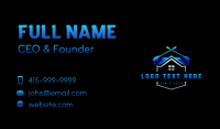 Home Cleaning Pressure Wash Business Card