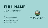 Rock Formation Business Card example 4