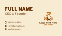 Coffee Stand Business Card example 3