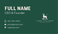 Wildlife Deer Forest Business Card