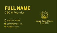 Golden Tree House  Business Card