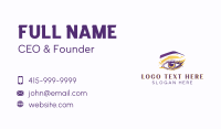 Eyelash Perm Business Card example 2