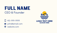 Swimming Business Card example 3