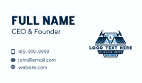 Hammer Renovation Contractor Business Card