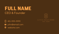 Organic Grain Plant  Business Card