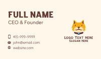 Collar Business Card example 1