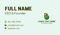 Golf Ball Tournament Caddie Business Card