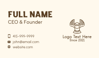 Brown Owl Zoo Business Card Design