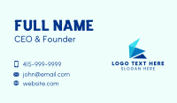 Abstract Startup Technology Business Card