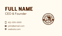 Roofing House Carpentry Business Card