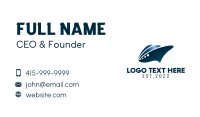 Cruise Ship Business Card example 2