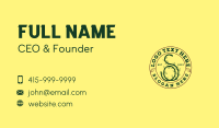 Garden Hose Leaves Business Card