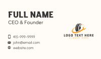 Repair Automotive Tire Business Card Design