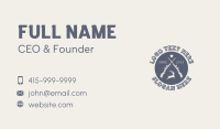 Deer Hunt Shooting Rifle Business Card