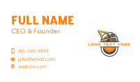 Excavator Business Card example 2