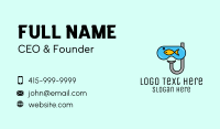 Free Diving Business Card example 2