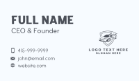 Hot Car Emblem Business Card Design