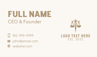 Brown Sword Law Firm  Business Card Design