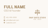 Brown Sword Law Firm  Business Card