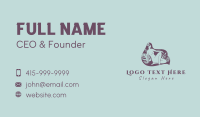 Wax Salon Business Card example 4