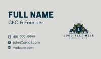 Lion Crown Royalty Business Card Design