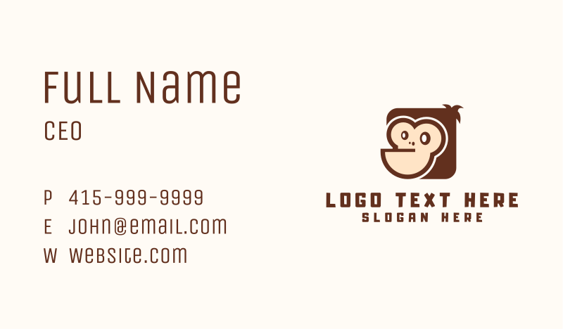 Cute Business Card example 4