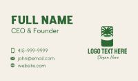 Coconut Fruit Tree Business Card