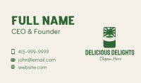 Coco Juice Business Card example 2